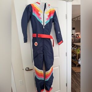 Tipsy Elves Navy and White Ski Suit